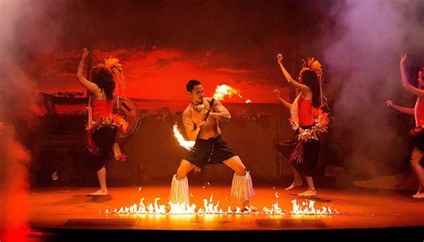 polynesian luau & fire dinner show at st johns inn